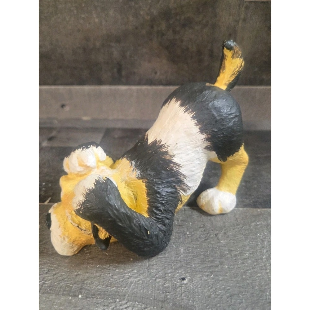 Vintage Playful Dog Figurine Resin Adorable 4"H - Picture 3 of 6